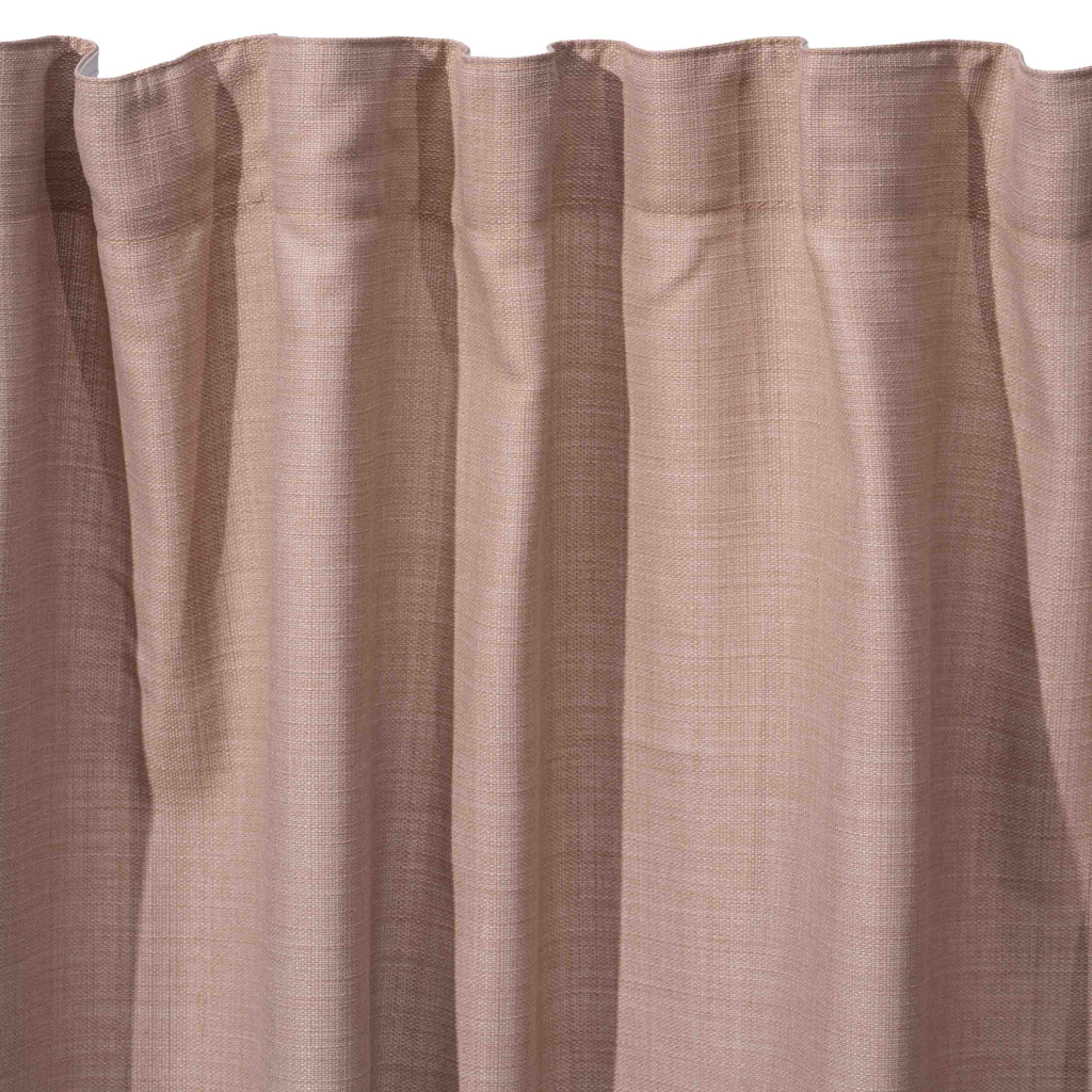 Штора Ardesto рогожка 100% поліестер, 150х270 см тауп (ART1020TA) - зображення 3