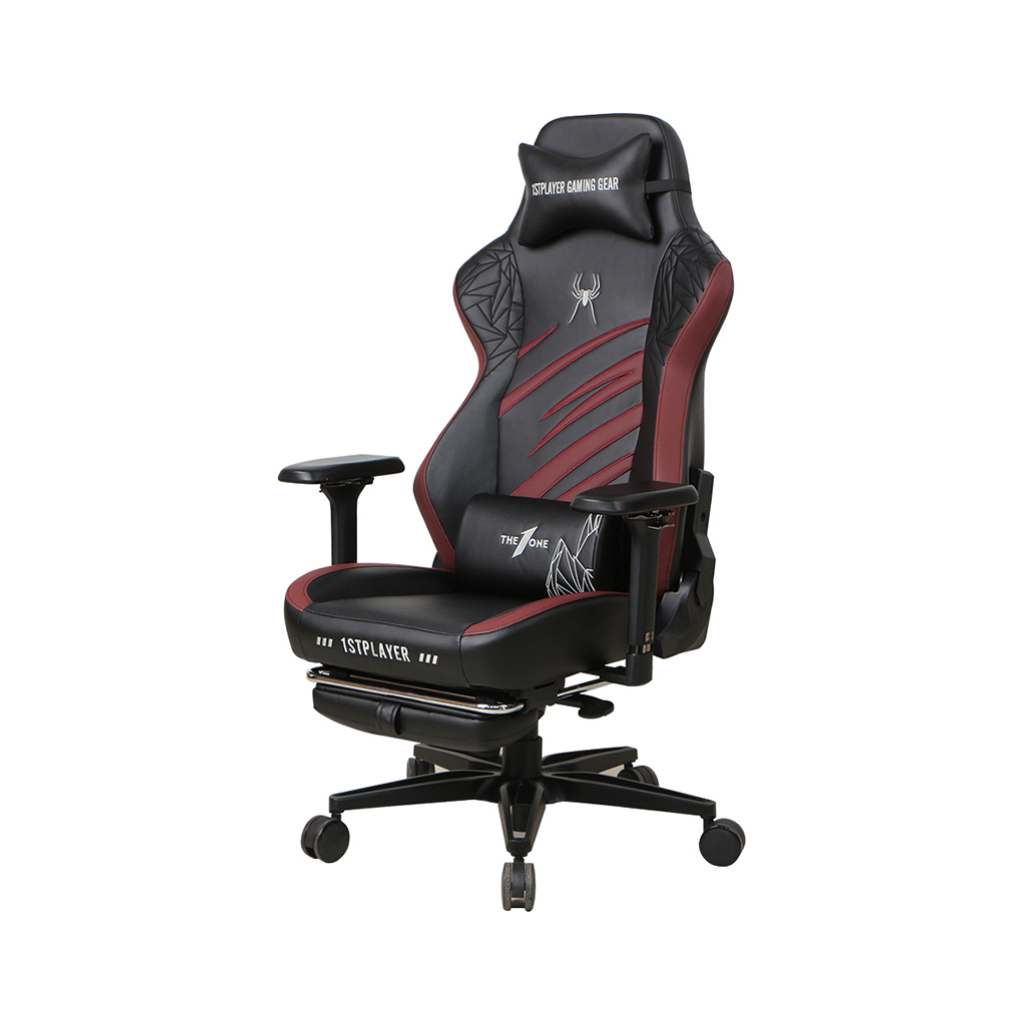 Крісло ігрове 1stPlayer Duke Black-Red (Duke BlackRed) - зображення 1