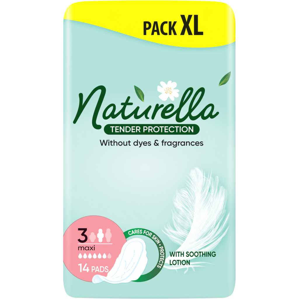 Гігієнічні прокладки Naturella Ніжний Захист Maxi (Розмір 3) 14 шт. (8700216045346) - изображение 2