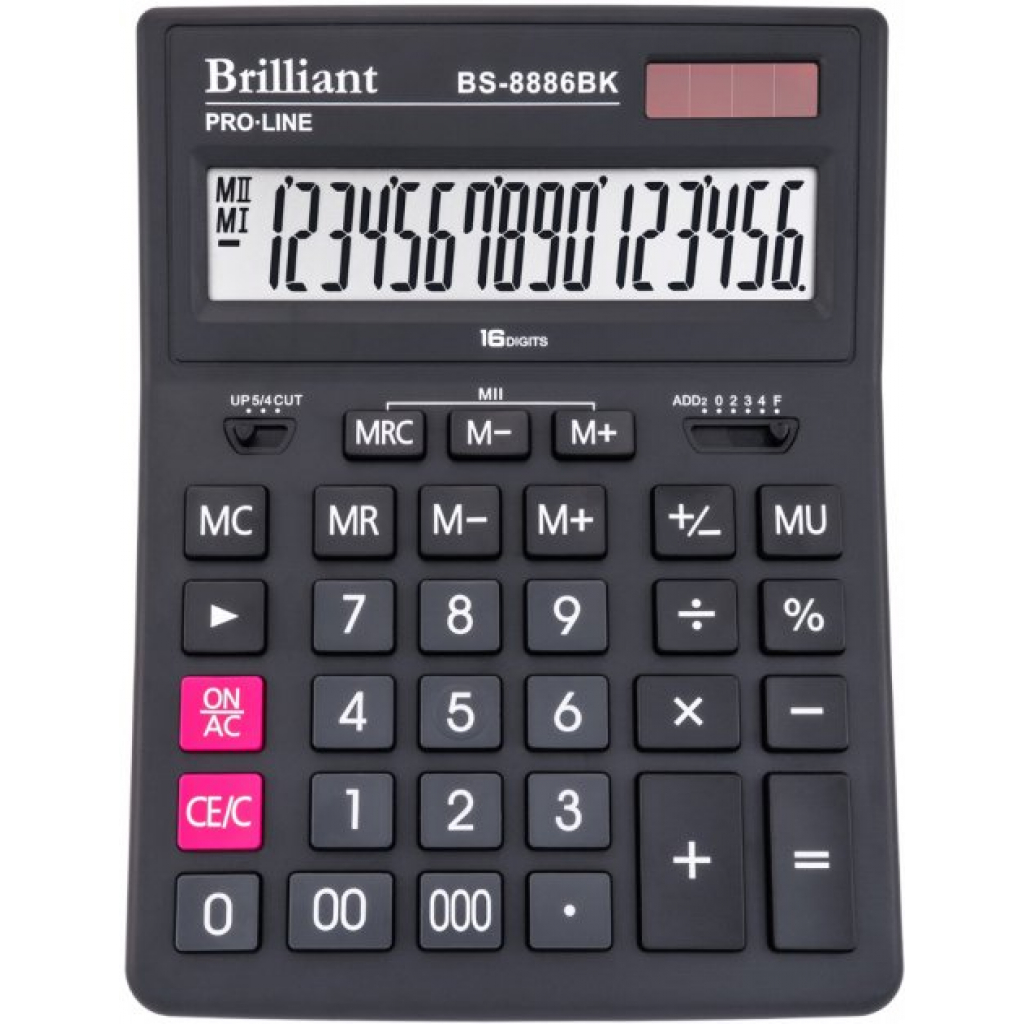 Калькулятор Brilliant BS-8886BK - зображення 1
