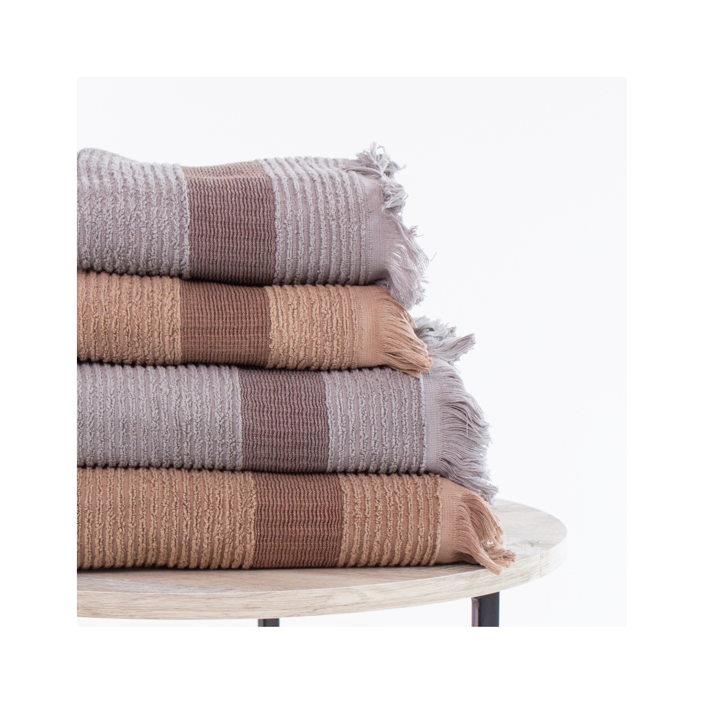 Рушник MirSon Набір лазневих №112 Elite Luxury Night 4 шт (2200005613368) - зображення 3