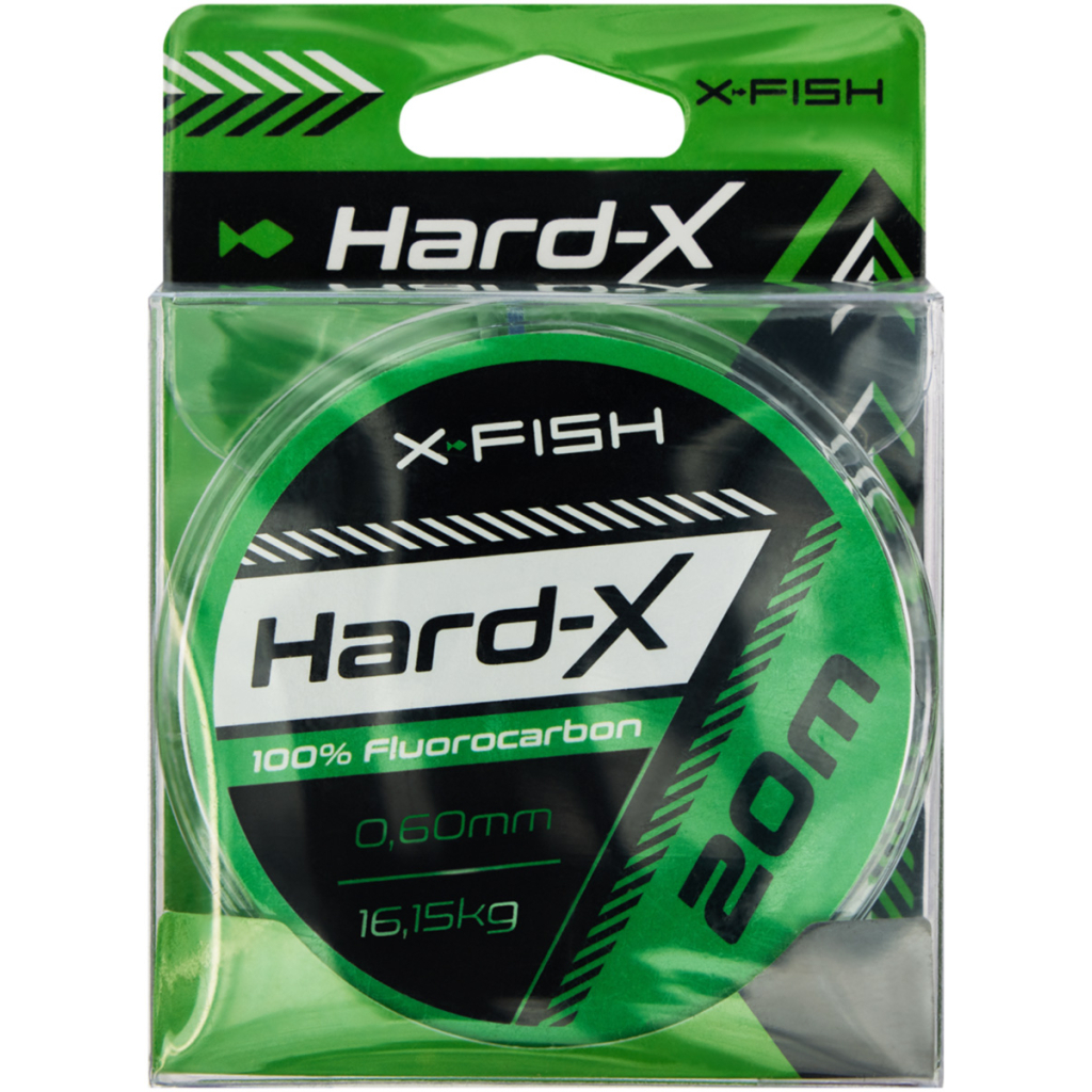 Флюорокарбон X-Fish Hard-X 20m (clear) 0.60mm 16.15kg (1917.03.92) - зображення 2