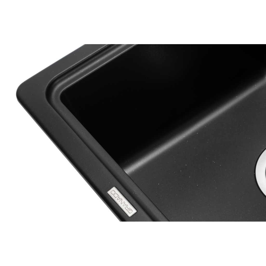 Мийка кухонна GRANADO PALMA black shine (gr2001) - зображення 5