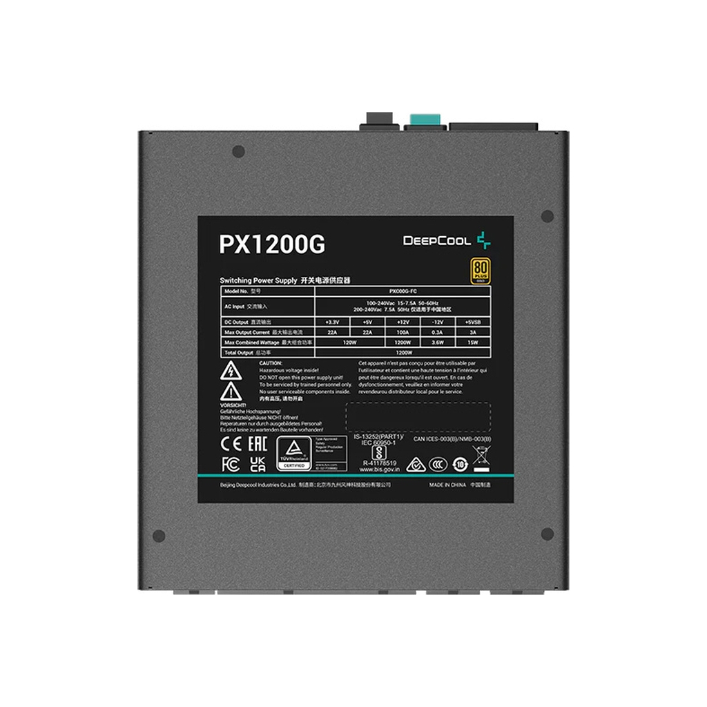 Блок живлення Deepcool 1200W (PX1200G) - изображение 3