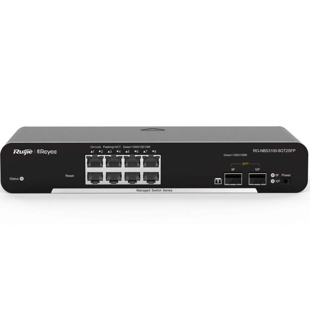 Комутатор мережевий Ruijie Networks RG-NBS3100-8GT2SFP - зображення 2
