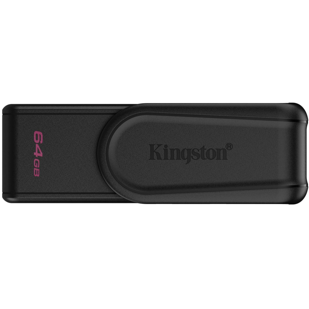 USB флеш накопичувач Kingston 64GB DataTraveler Exodia S Black USB 3.2 (DTXS/64GB) - зображення 1