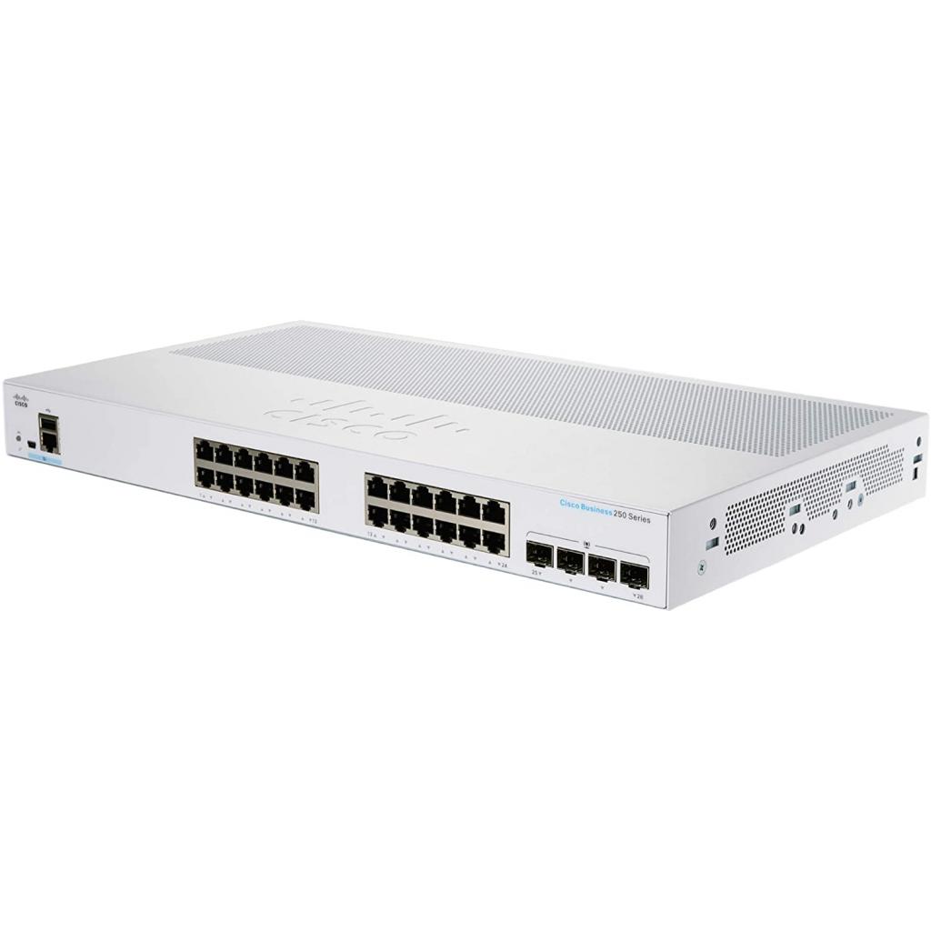 Комутатор мережевий Cisco CBS250-24T-4G-EU - зображення 1