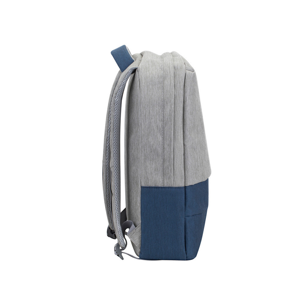 Рюкзак для ноутбука RivaCase 15.6" 7562 Anti-theft, water-repellent, Grey / Dark Blue (7562Grey/DarkBlue) - зображення 6
