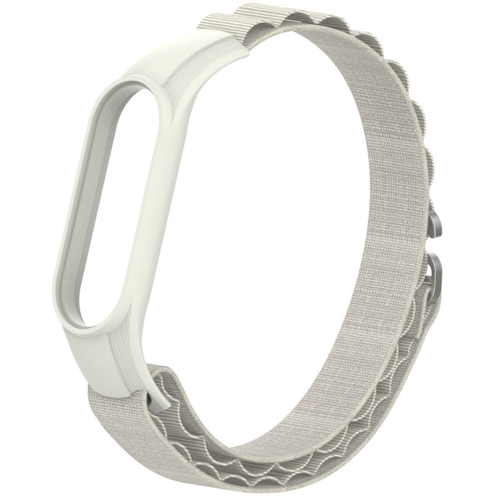 Ремінець до фітнес браслета Armorstandart AlpinaStyle Band для Xiaomi Mi Band 7/6/5/4 Starlight (ARM64990) - зображення 1