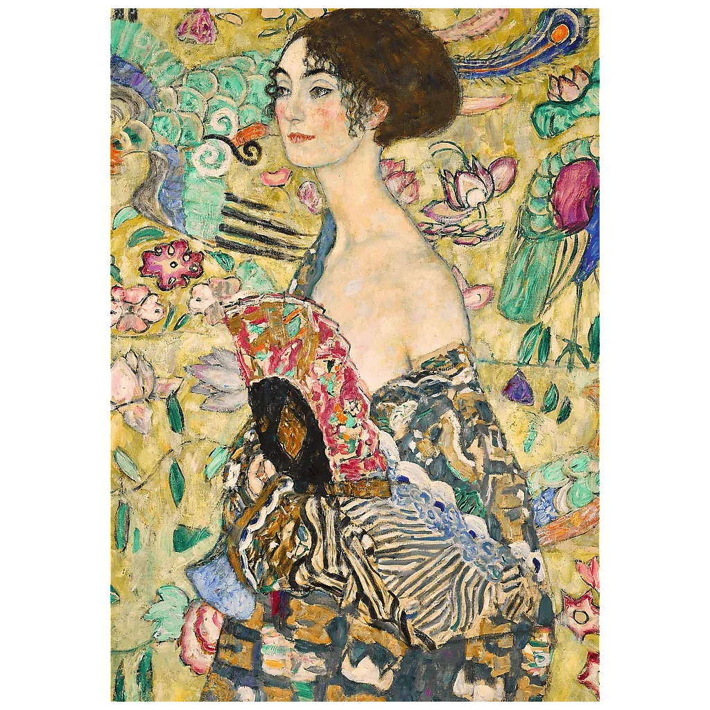 Пазл Trefl Art Дама з віялом 1000 елементів (5900511109252) - изображение 3