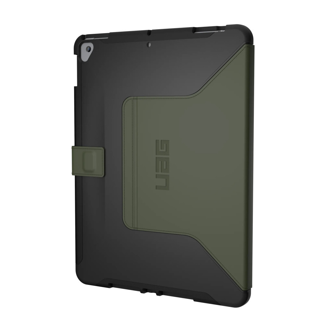 Чохол до планшета UAG iPad 10.2" (2019) Scout Folio, Black/Olive (12191I114072) - зображення 8