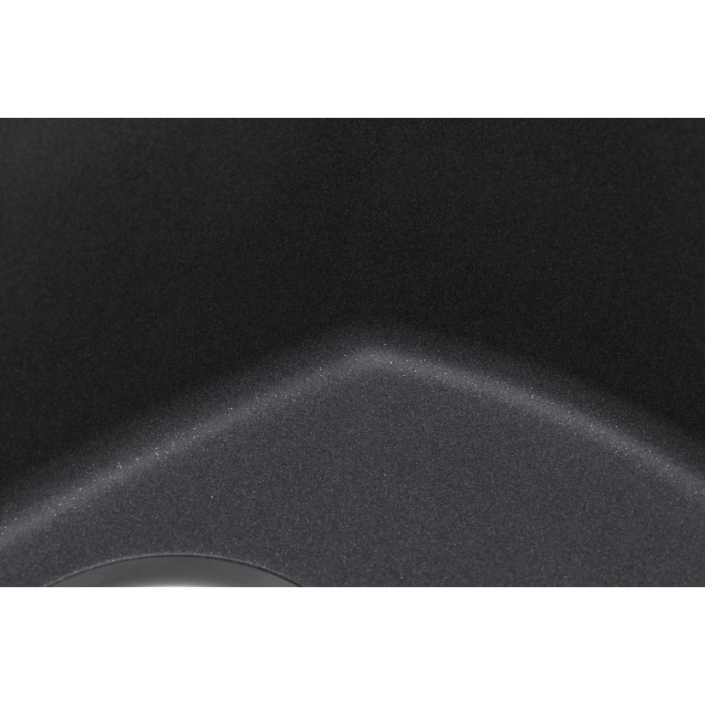 Мийка кухонна GRANADO RONDA grafito з сифоном (470*490mm.) (gr2209) - зображення 4