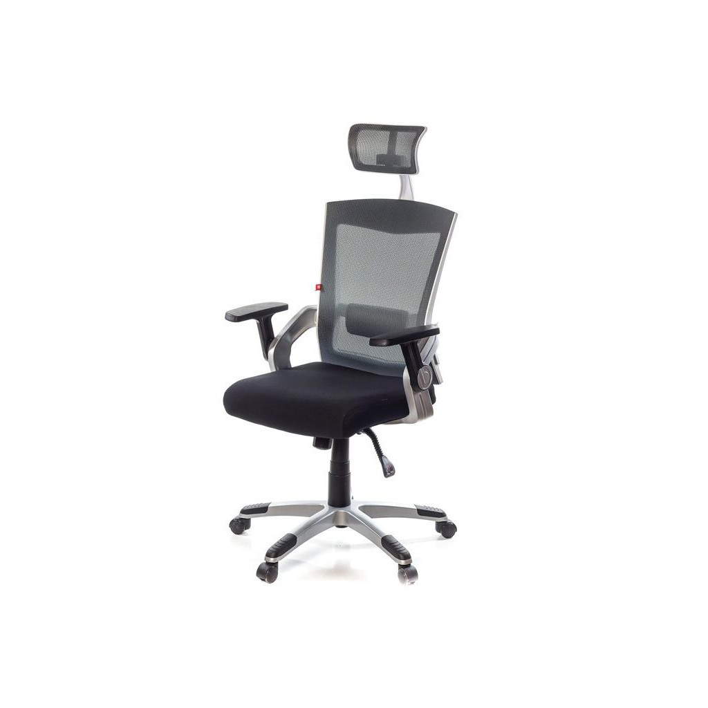 Офісне крісло Аклас Прима PL HR ANF Серое (08173) - зображення 1