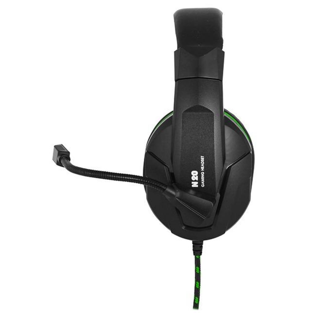 Навушники Gemix N20 Black-Green Gaming - зображення 3