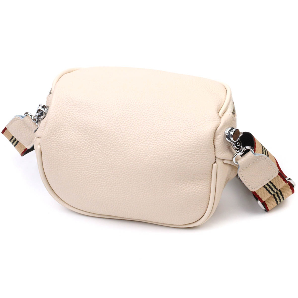 Сумка Vintage Жіноча через плече з натуральної шкіри Біла (22115) - зображення 2