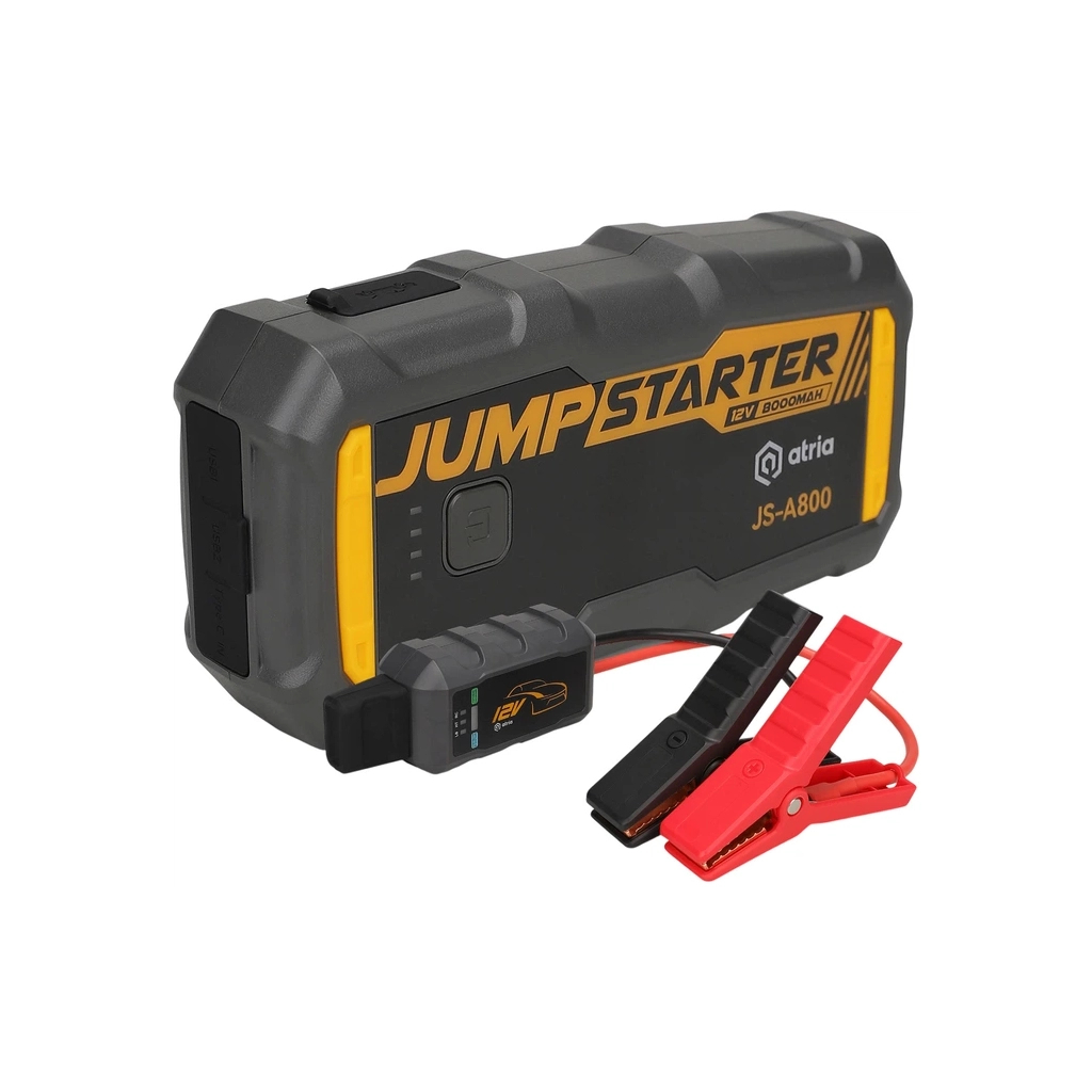 Пуско зарядний пристрій Atria 8000mAh 800A QC18W LED ліхтар (JS-A800) - зображення 3