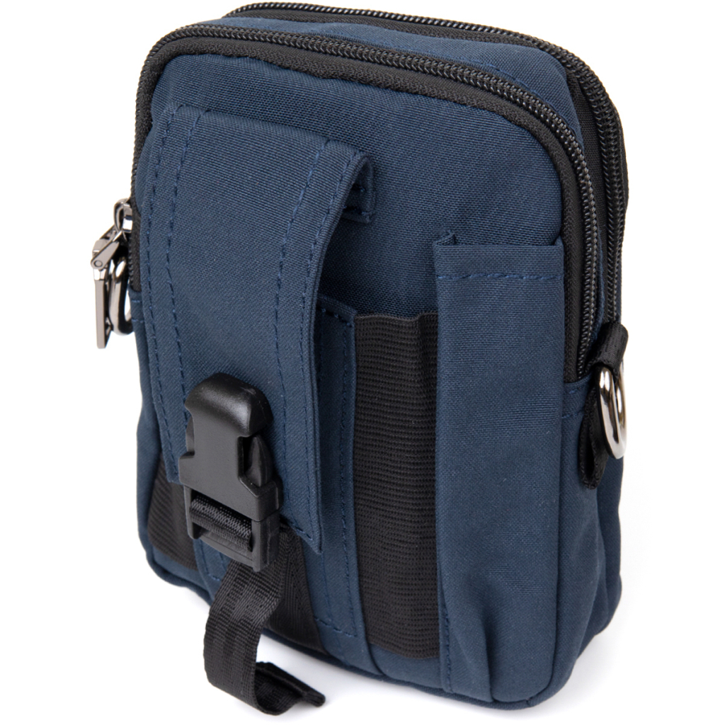 Сумка Vintage На пояс нейлон Синя (20649) - изображение 1