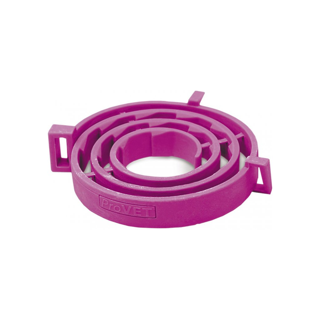 Нашийник для тварин ProVET Profiline для великих порід (інсектоакарицид) 70 см фуксія (4823082430994) - изображение 3