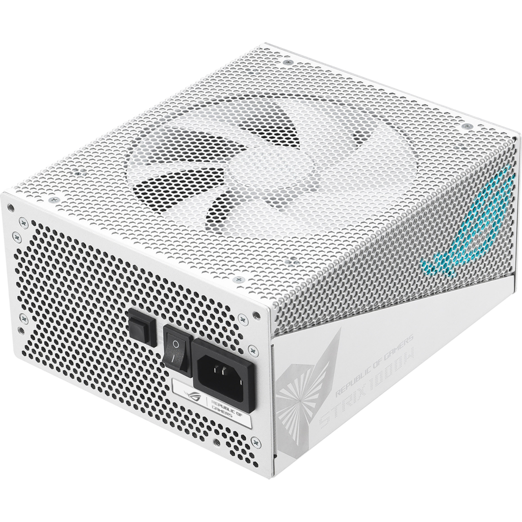 Блок живлення ASUS 1000W ROG Strix PCIE5 Gold Aura White Edition (90YE00P5-B0NA00) - зображення 2