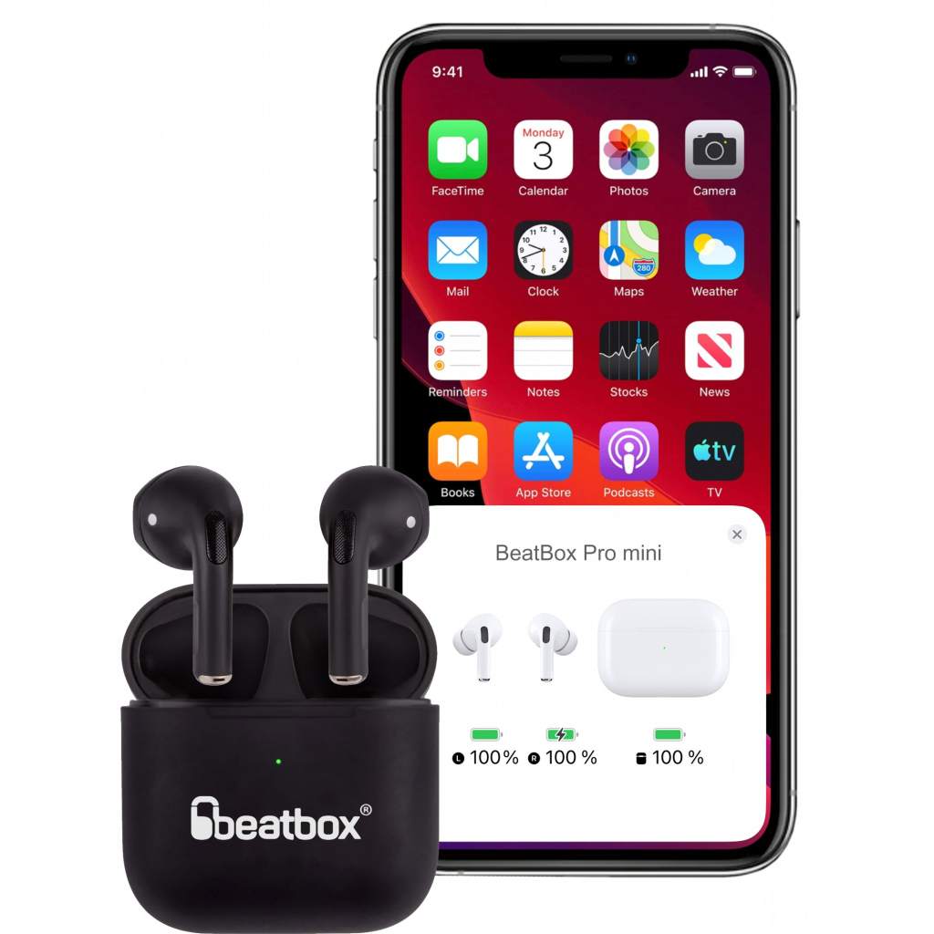 Навушники BeatBox PODS PRO Mini Black (bbppromb) - зображення 5