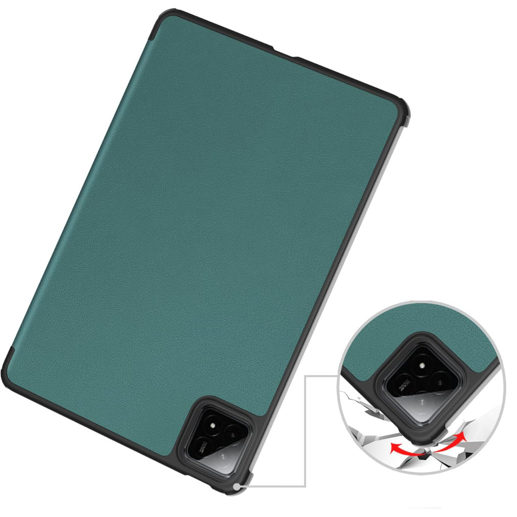 Чохол до планшета BeCover Smart Case Xiaomi Pad 7 / 7 Pro 11.2" Dark Green (712801) - зображення 5