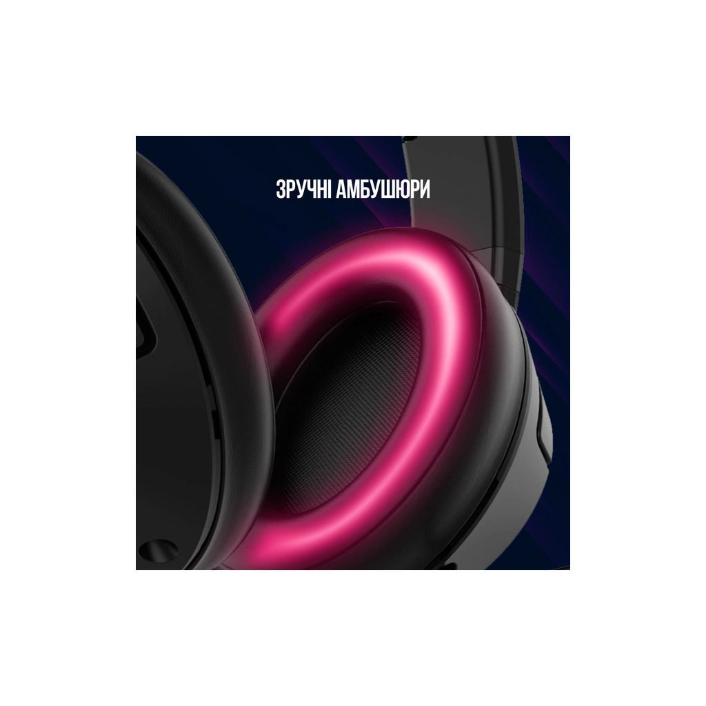 Навушники Lorgar Noah 701 Black (LRG-GHS701) - зображення 7