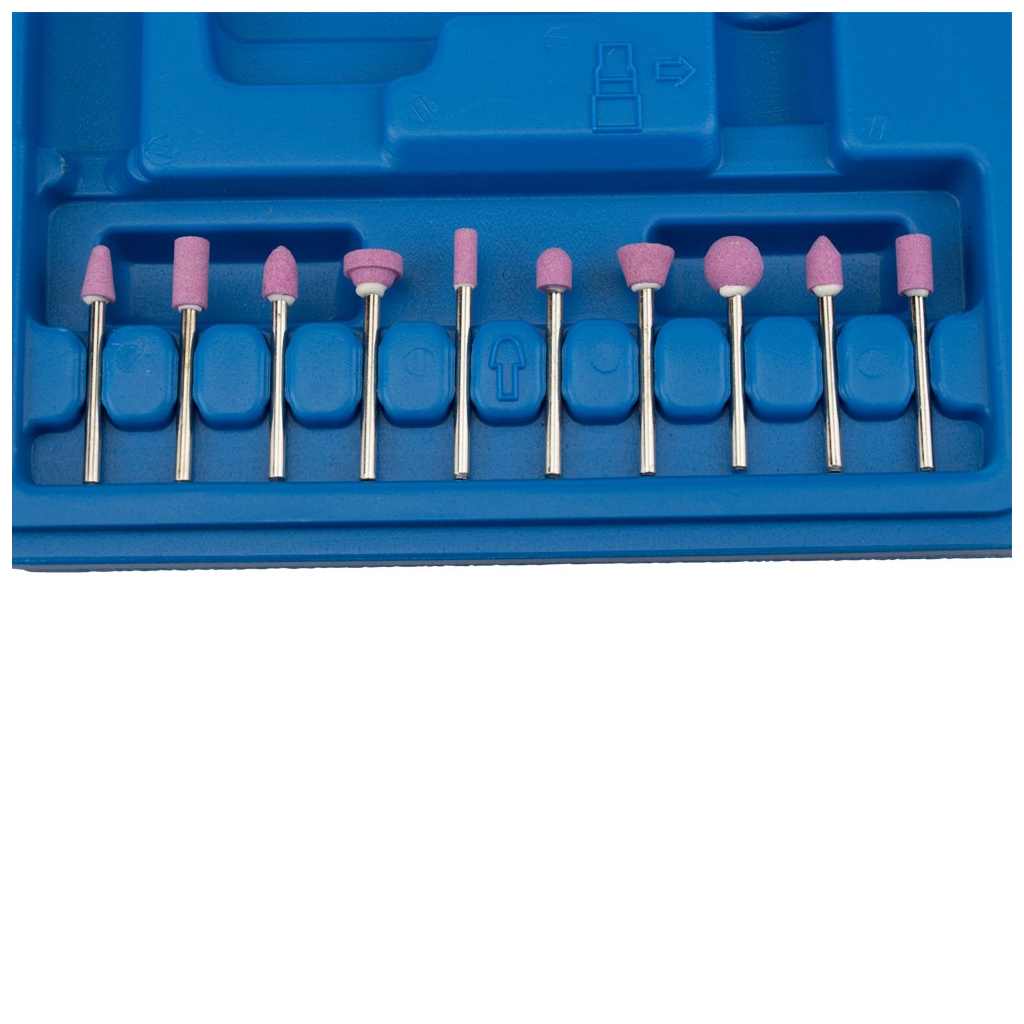 Шліфувальна машина Sigma пневматична пряма з аксесуарами в кейсі 54000 об/хв (6732891) - зображення 7