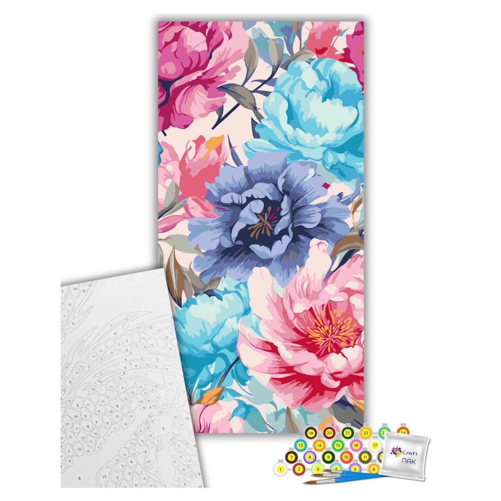 Картина по номерам ArtCraft Кольорова весна 40х80 см (13069-AC) - зображення 2