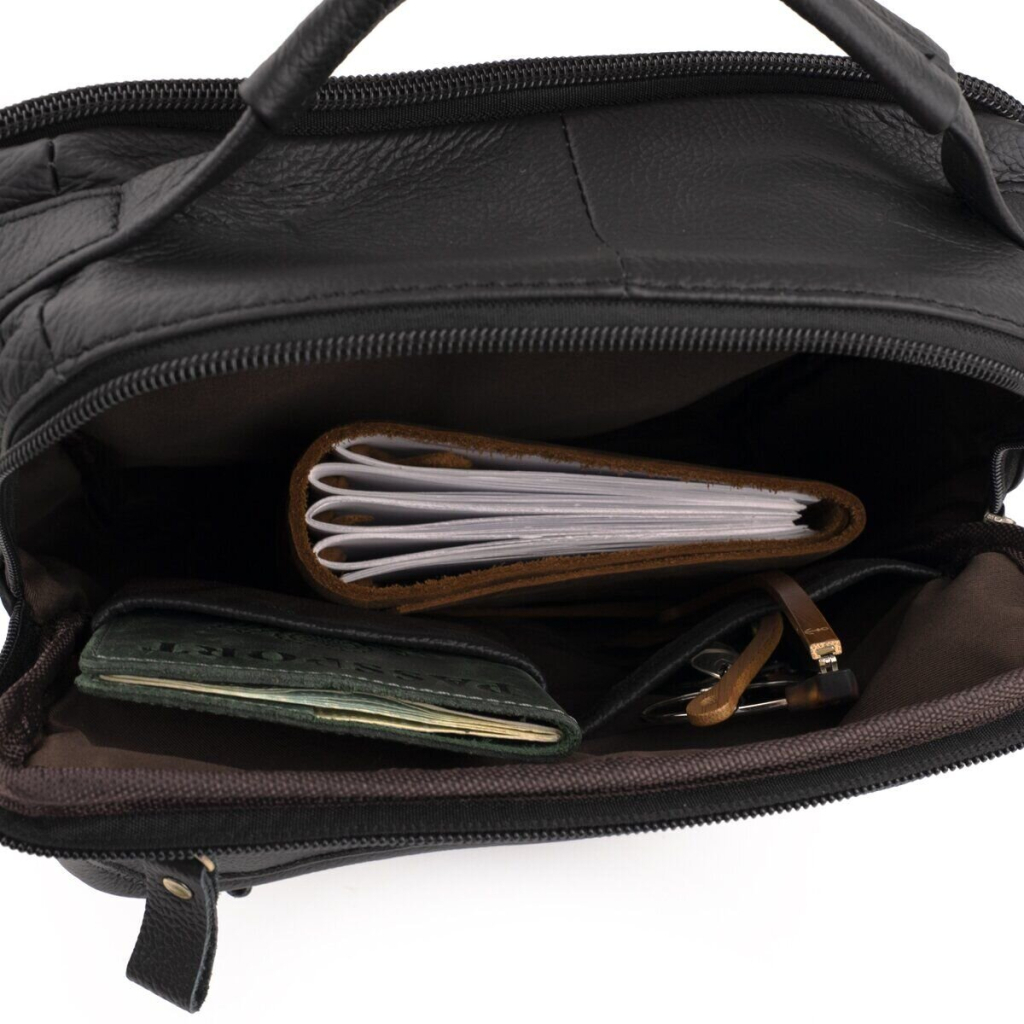 Сумка Vintage Флотар Чорна (14763) - зображення 10