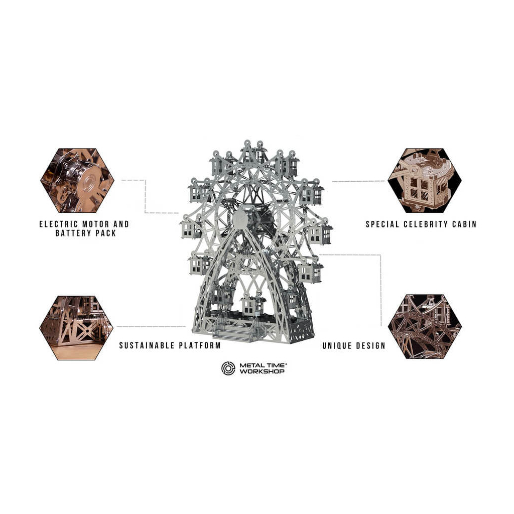 Конструктор Metal Time колекційна модель Amusement Ride (MT033) - зображення 3