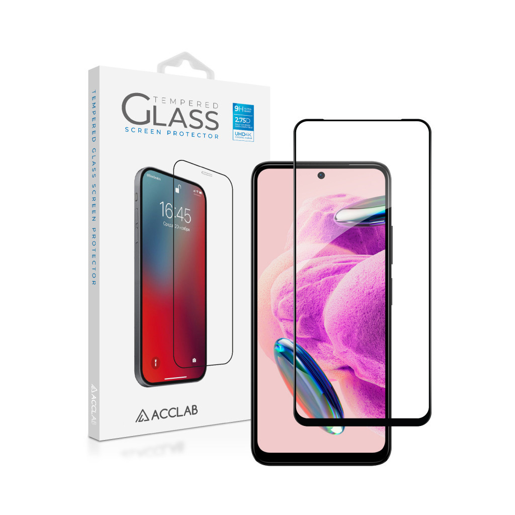 Скло захисне ACCLAB Full Glue Xiaomi Redmi Note 12S (1283126564987) - зображення 2