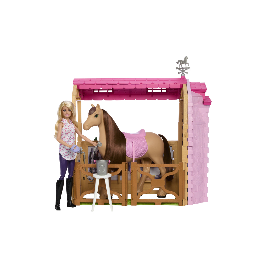 Лялька Barbie Чудова стайня для конячки (HXJ44) - зображення 2