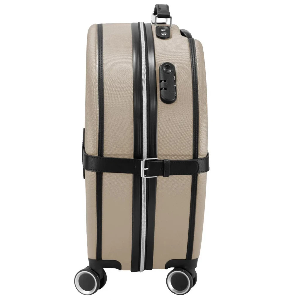 Валіза Semi Line 20" (S) Champagne/Black (T5674-2) (DAS302682) - зображення 3