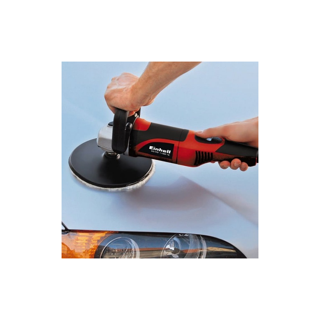 Шліфувальна машина Einhell полірувальна CC-PO 1100/150 E (2093275) - зображення 2