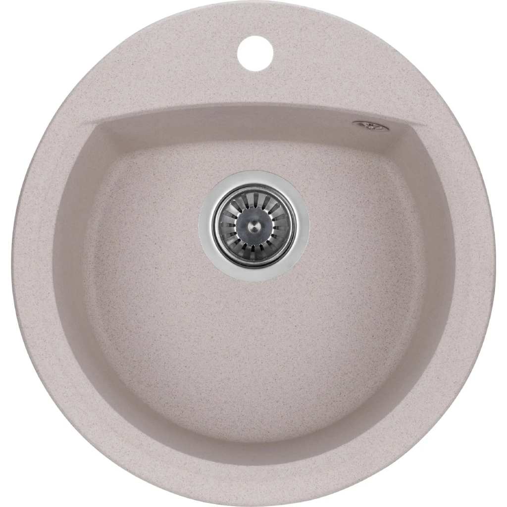 Мийка кухонна GRANADO RONDA terra з сифоном (470*490mm.) (gr2203) - зображення 1