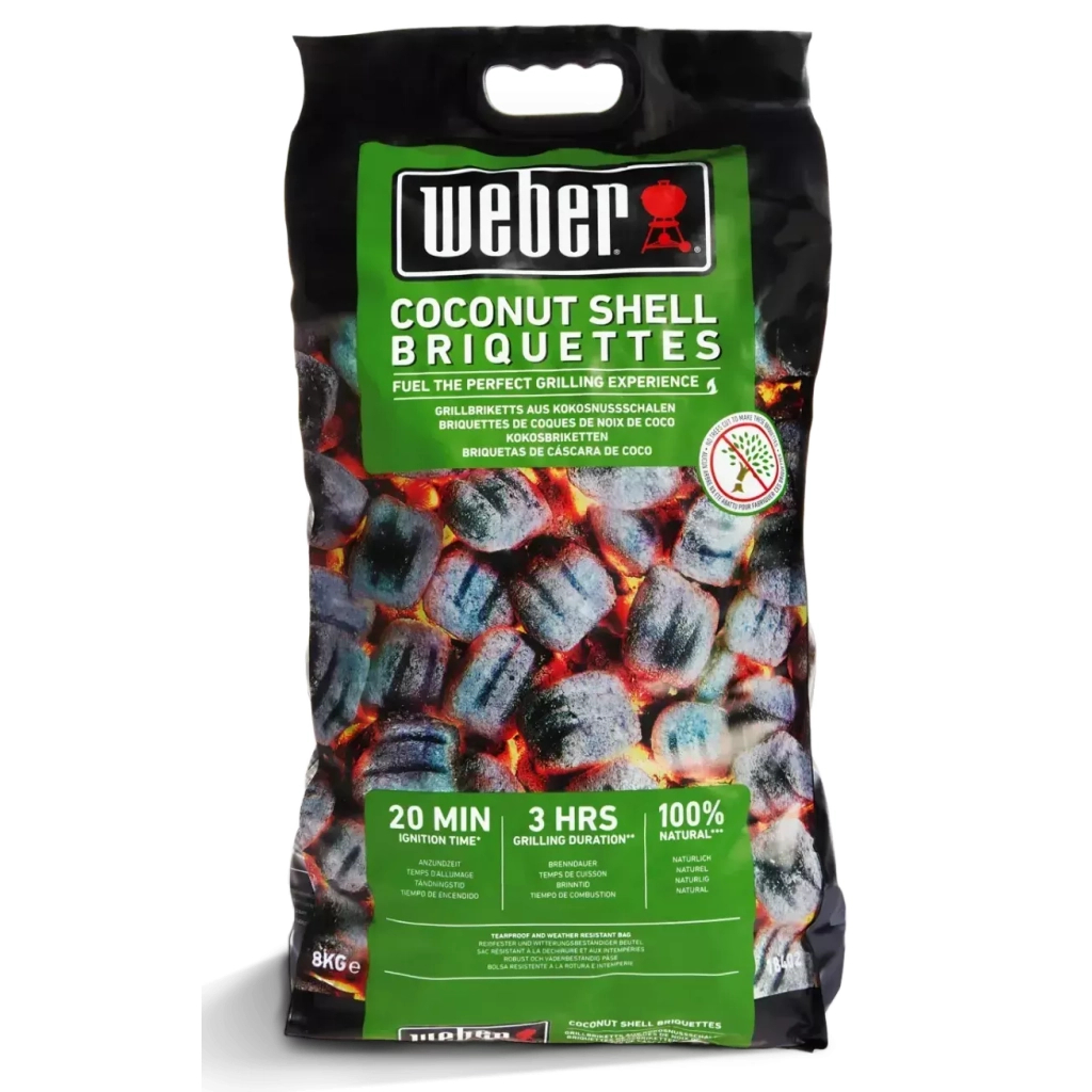 Брикети Weber з кокосової стружки 4 кг (18401) - изображение 1