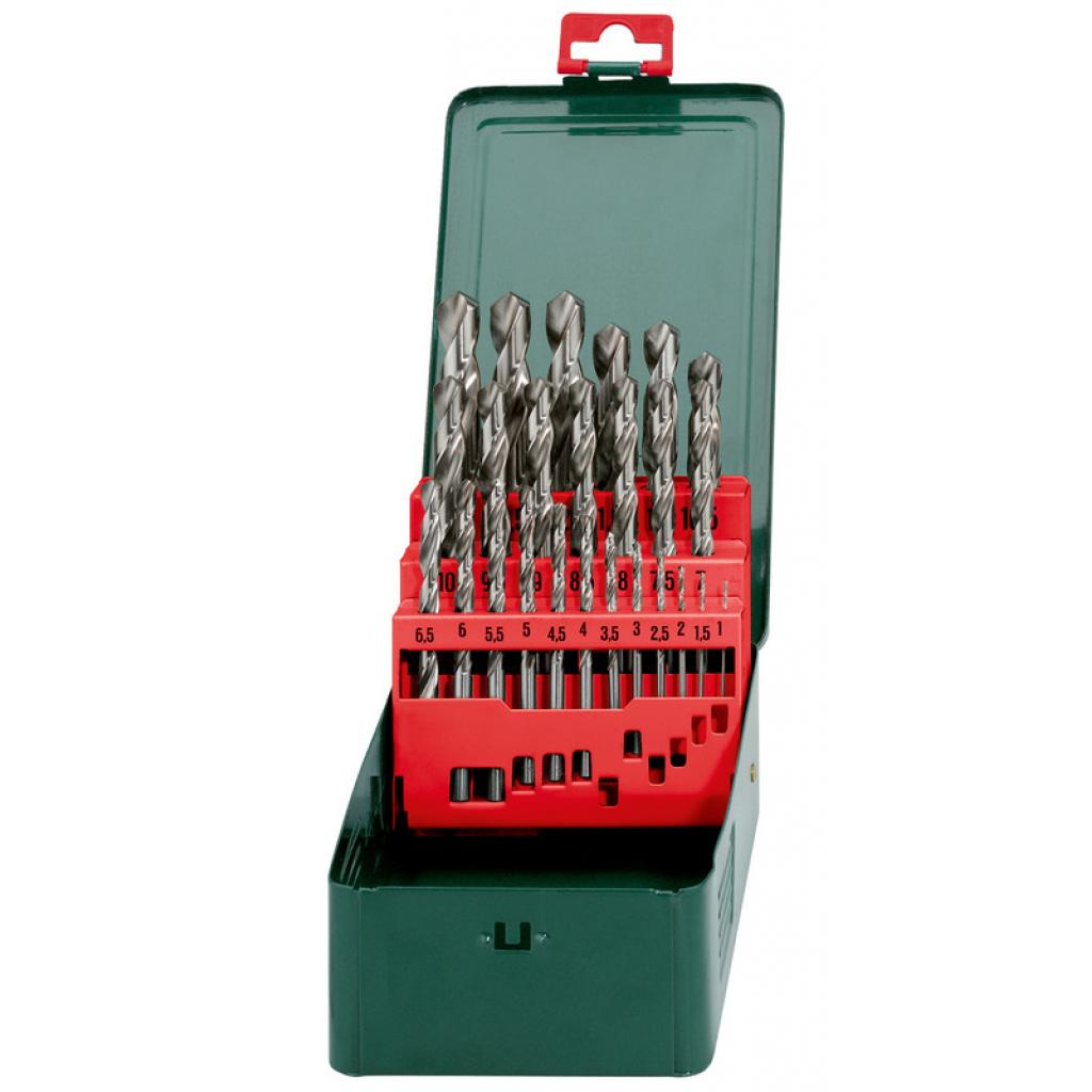 Набір свердл Metabo HSS-G 25шт. Promotion (627154000) - зображення 1
