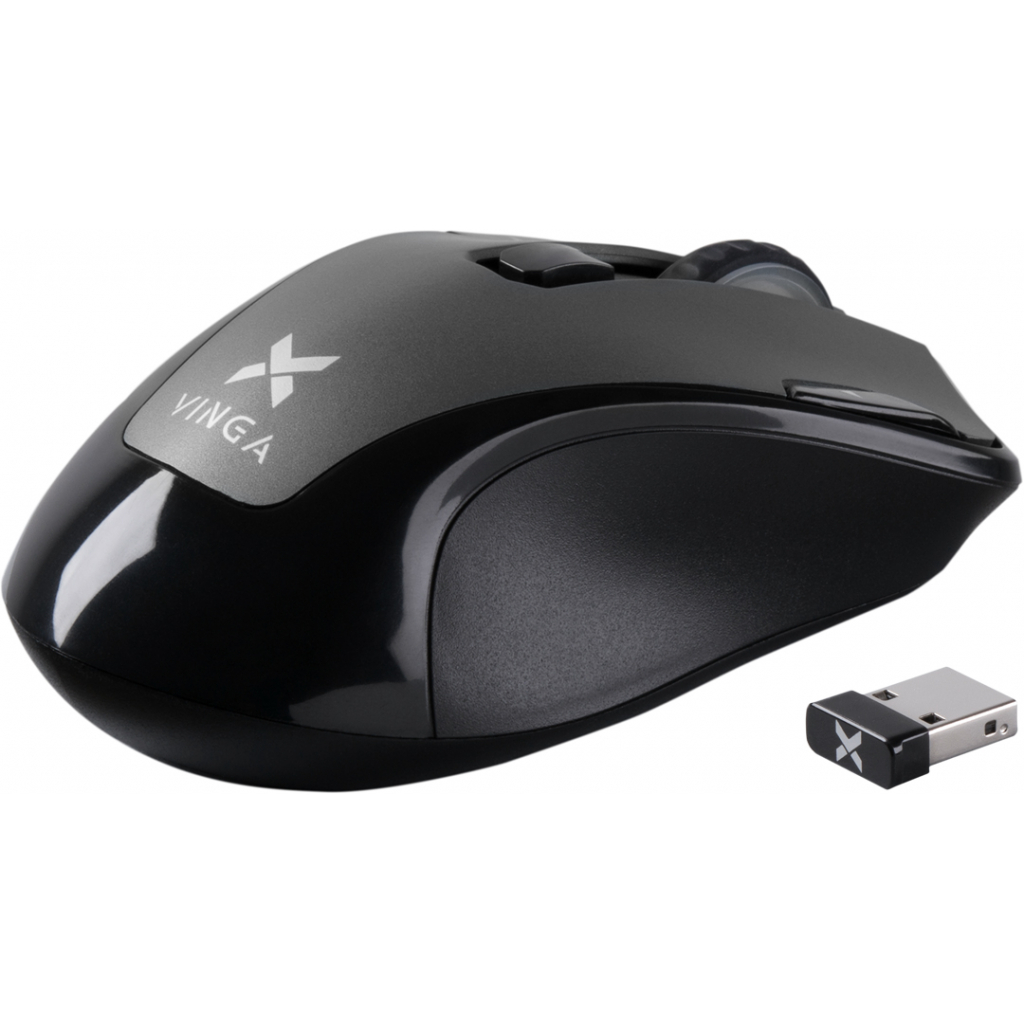 Мишка Vinga MSW-527 gray - зображення 2