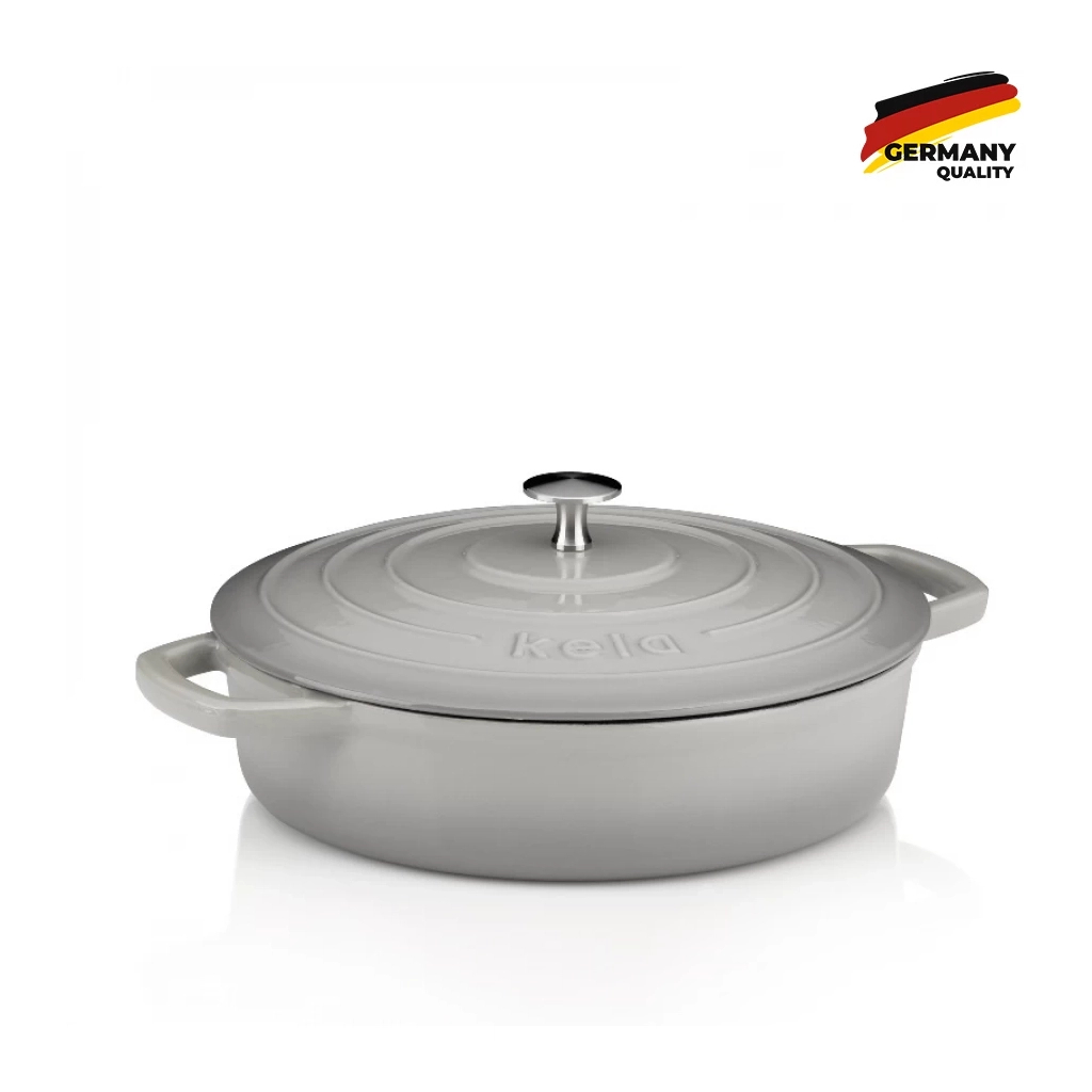 Сотейник Kela Calido Cover 28 см 3,2 л Grey (12611) - зображення 1