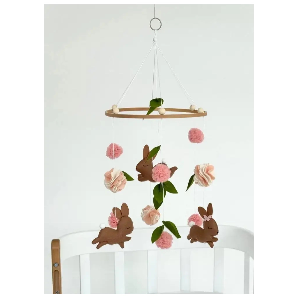 Мобіле Ingvart Зайчики із квіточками (653242101) - зображення 2