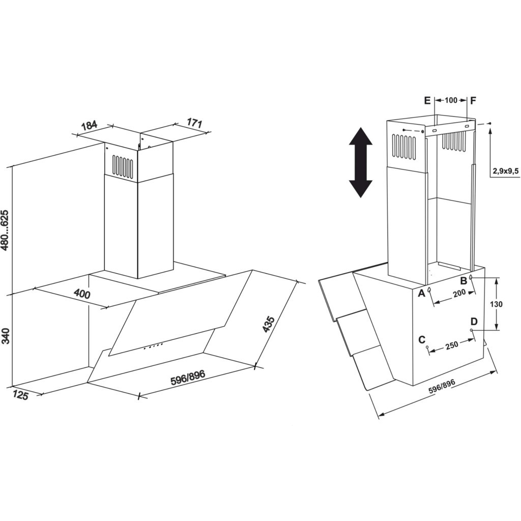 Витяжка кухонна Eleyus GALANT 1200 LED 60 BG - изображение 12
