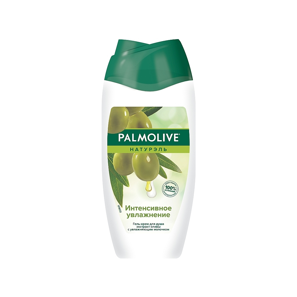 Гель для душу Palmolive Натурель Інтенсивне зволоження Екстракт оливи зі зволожуючим молочком 250 мл (5996175230975) - зображення 1