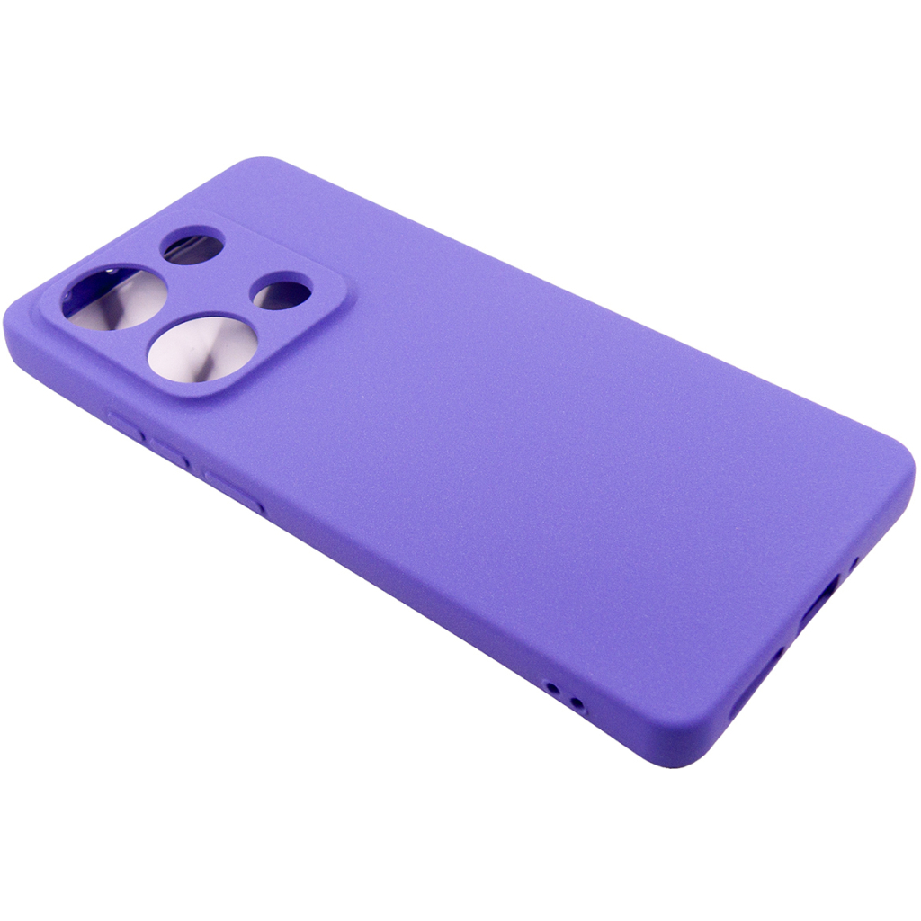 Чохол до мобільного телефона Dengos Carbon Xiaomi Redmi Note 14S (Purple) (DG-TPU-CRBN-228) - зображення 3