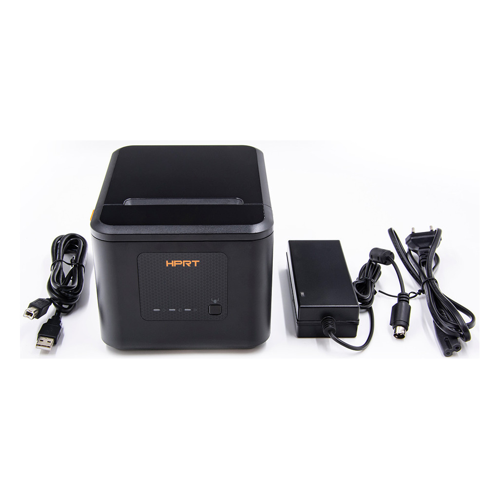 Принтер чеків HPRT TP80K USB, Ethernet, Serial, black (22950) - зображення 9