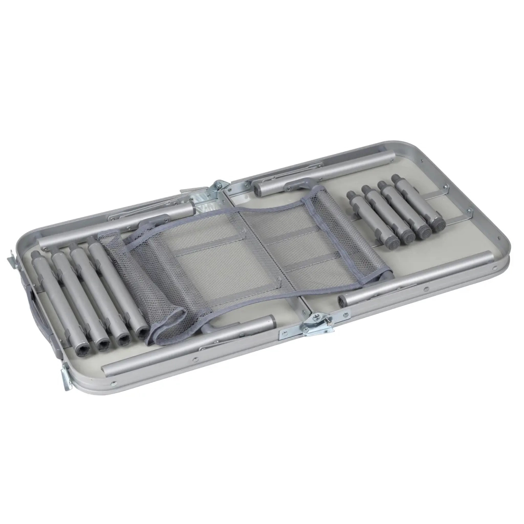Туристичний стіл Bo-Camp Premium 80x40 cm Grey (1404411) - зображення 4
