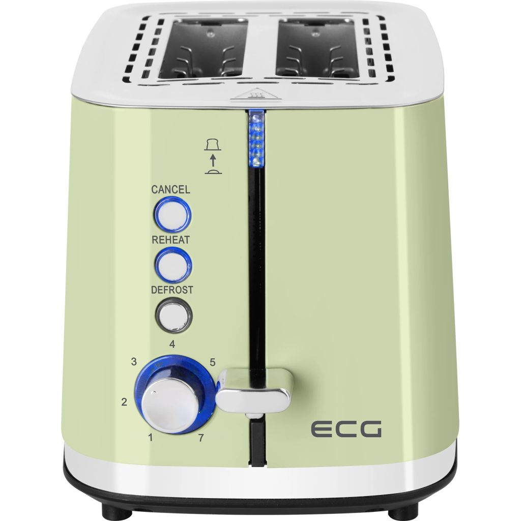 Тостер ECG ST 2766 Vintage Olive - изображение 2