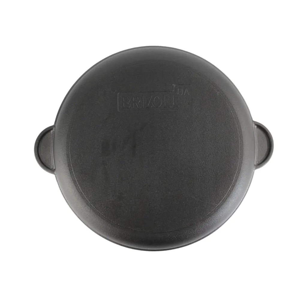 Сковорода Brizoll Monolith чавунна Гриль зі скляною кришкою 280х35 мм (M2835G-6) - зображення 7