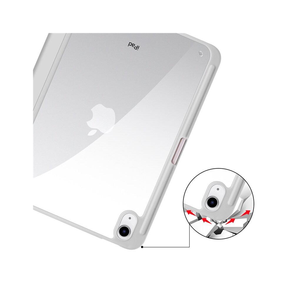 Чохол до планшета BeCover Soft Edge mount Pencil Apple iPad 10.9" 2022 Gray (709236) - зображення 3