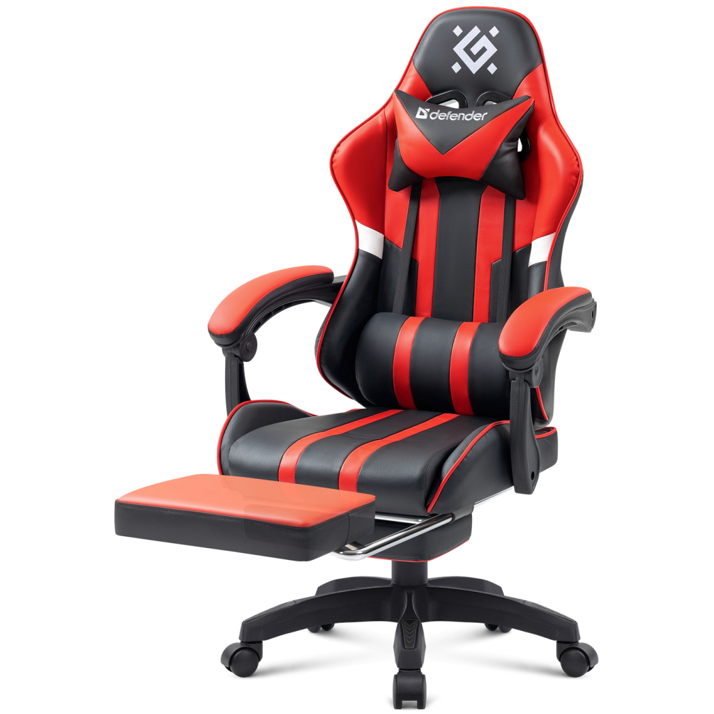 Крісло ігрове Defender Colran Red/Black (64025) - зображення 6