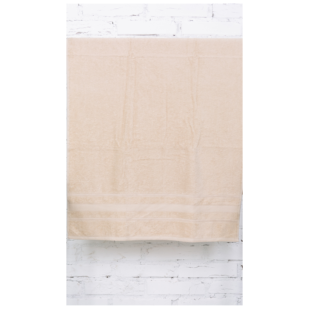 Рушник MirSon банний 5014 SoftNess Beige 50x90 см (2200003181968) - изображение 2